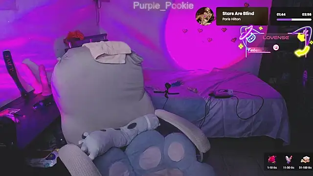 Snapshot of Purple-Pookiee chatting on June 9, 2026, 5:08 am Purple-Pookiee online show from June 9, 2026, 5:08 am