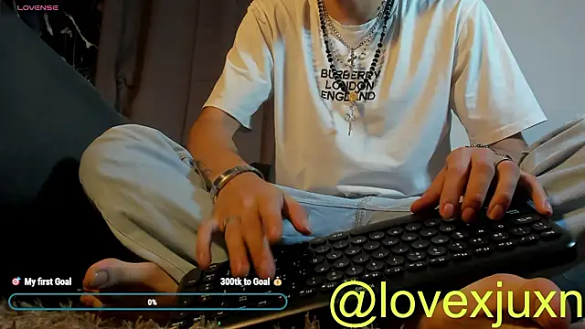 LovexJuxn8 online show from March 14, 2026, 9:21 pm