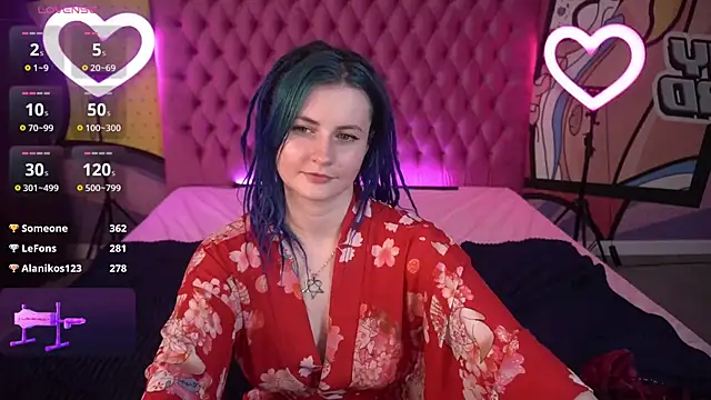 AlisaGracee online show from July 2, 2026, 3:23 am