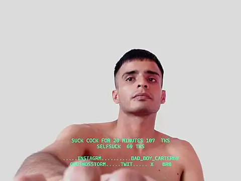 Snapshot of Bad_Boy_Carter69 chatting on April 14, 2026, 5:07 pm Bad Boy Carter69 online show from April 14, 2026, 5:07 pm