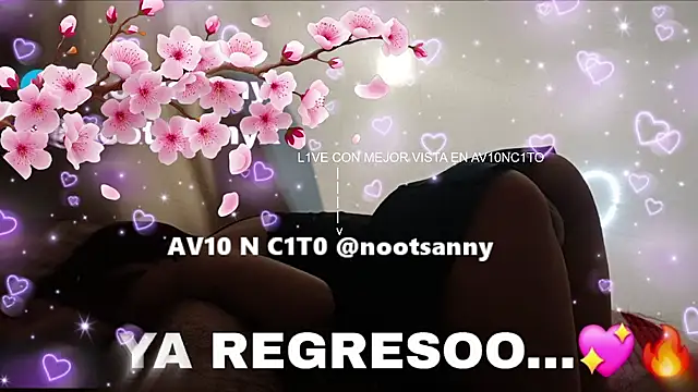 Snapshot of Nootsanny chatting on April 4, 2026, 7:26 am Nootsanny online show from April 4, 2026, 7:26 am