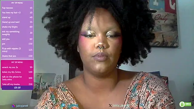 juicy janet online show from March 18, 2026, 6:31 pm