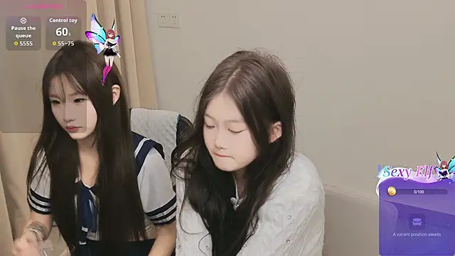 Snapshot of Angel-Sisters chatting on April 1, 2026, 5:21 pm Angel-Sisters online show from April 1, 2026, 5:21 pm