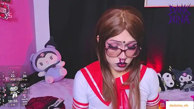 dark nina   online show from March 22, 2026, 3:10 am