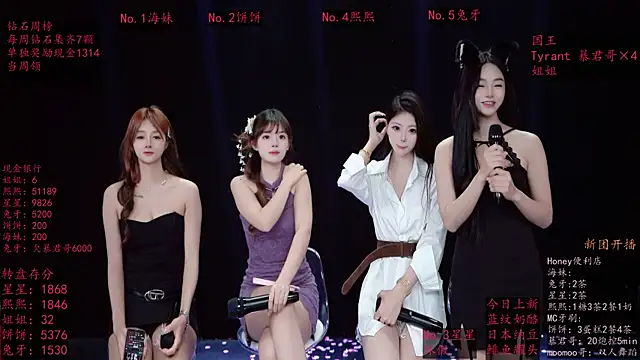 Honey-588 online show from April 1, 2026, 1:41 pm