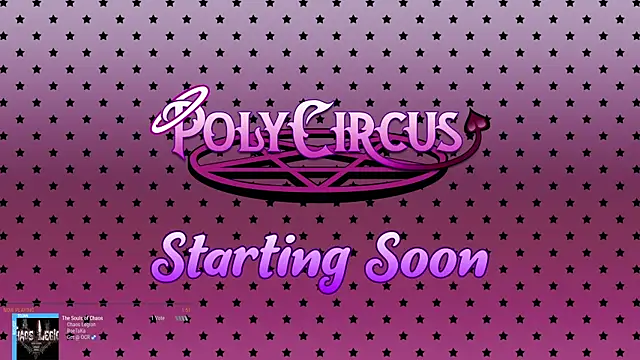 Snapshot of PolyCircus chatting on April 16, 2026, 6:14 am PolyCircus online show from April 16, 2026, 6:14 am