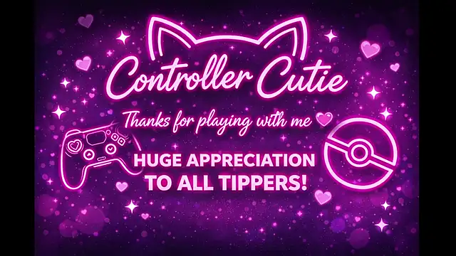 Controllercutie online show from April 14, 2026, 2:44 pm