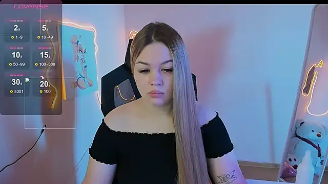 AmeliePeach online show from April 24, 2026, 1:51 am