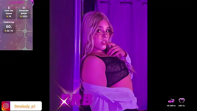 Melody p online show from July 28, 2026, 3:47 am