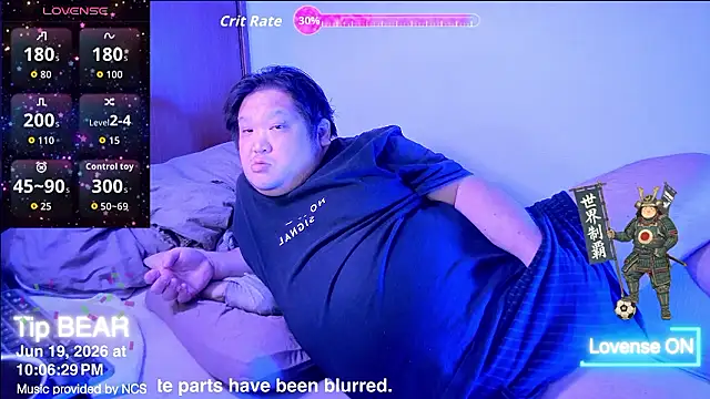 Snapshot of ChubbyBEAR039 chatting on June 19, 2026, 1:06 pm ChubbyBEAR039 online show from June 19, 2026, 1:06 pm