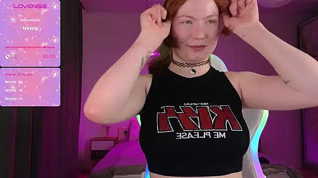 Snapshot of YourGingerCute chatting on May 29, 2026, 8:04 pm YourGingerCute online show from May 29, 2026, 8:04 pm