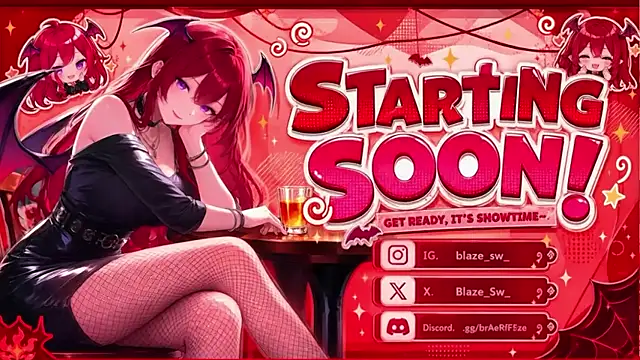 Snapshot of Blaze_sw chatting on July 12, 2026, 12:00 am Blaze sw online show from July 12, 2026, 12:00 am