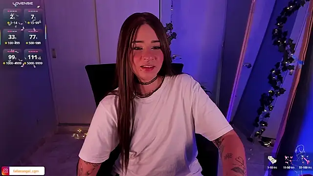 Snapshot of Fallengangel chatting on September 12, 2025, 5:02 pm Fallengangel online show from September 12, 2025, 5:02 pm