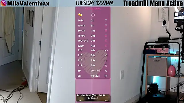 MilaValentina online show from March 24, 2026, 4:29 pm