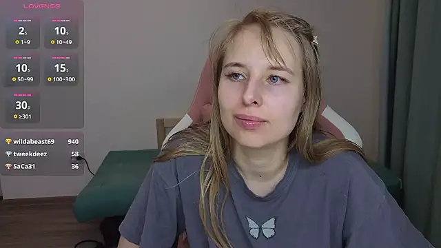 Jessy Ginger online show from February 8, 2026, 11:35 pm