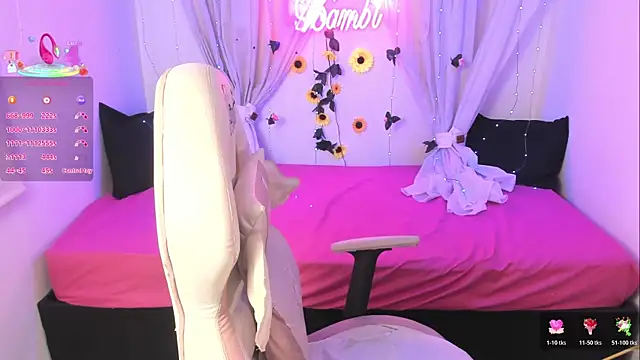 sweetbambi23 online show from June 6, 2026, 1:55 am