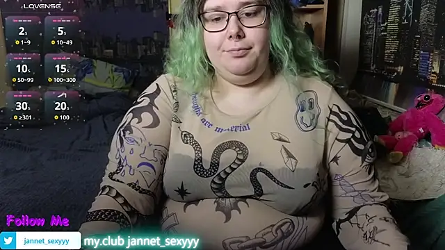 JannetPie online show from March 5, 2026, 2:30 am