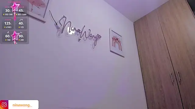 NinaWong online show from February 6, 2026, 6:59 pm