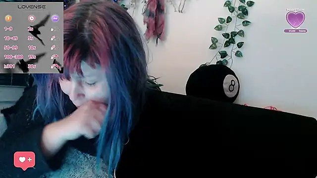 Snapshot of Psychobitch7 chatting on October 30, 2025, 9:33 pm Psychobitch7 online show from October 30, 2025, 9:33 pm