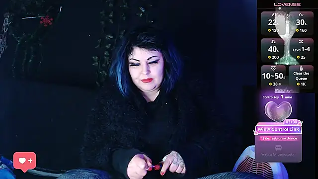 Snapshot of Psychobitch7 chatting on January 11, 2026, 9:22 pm Psychobitch7 online show from January 11, 2026, 9:22 pm