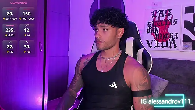 Alessandro Vanni online show from April 9, 2026, 1:07 am