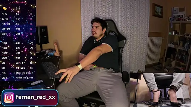 fernan redsxxx online show from February 19, 2026, 5:32 pm