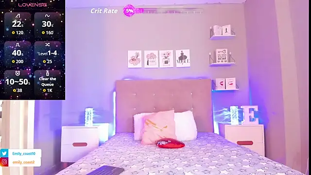 EmilyCoast-1 online show from April 6, 2026, 2:18 pm