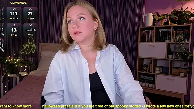 Snapshot of Lazy_Lady chatting on October 14, 2025, 11:55 am Lazy Lady online show from October 14, 2025, 11:55 am