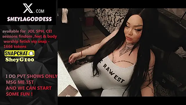Snapshot of sheylagoddess11 chatting on March 20, 2026, 2:34 am sheylagoddess11 online show from March 20, 2026, 2:34 am