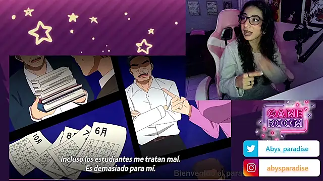 Abysparadise online show from November 27, 2025, 5:08 am