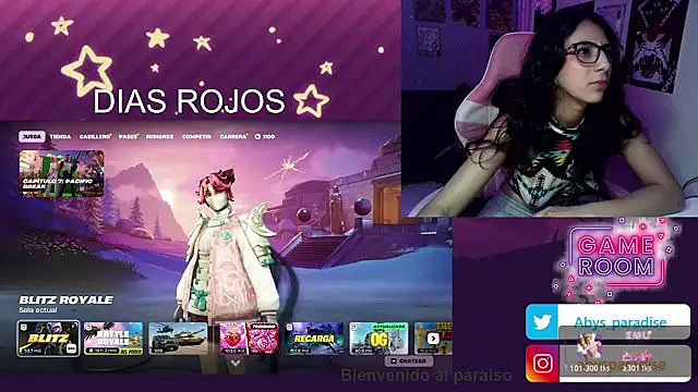 Abysparadise online show from February 14, 2026, 1:28 am