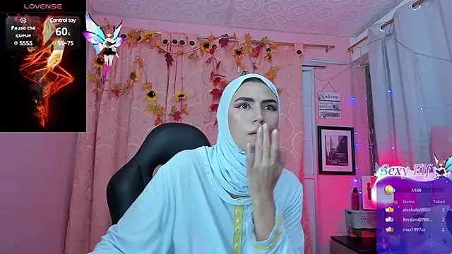 Snapshot of DarshaKhemu chatting on February 28, 2025, 12:10 am DarshaKhemu online show from February 28, 2025, 12:10 am