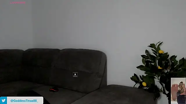 Goddess Tina online show from March 27, 2026, 3:57 pm