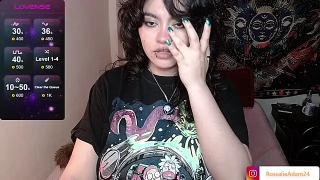 Snapshot of RossalieAdam24 chatting on January 21, 2025, 7:26 am RossalieAdam24 online show from January 21, 2025, 7:26 am