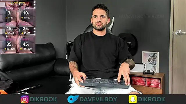 Davevilboy online show from March 12, 2025, 12:26 pm
