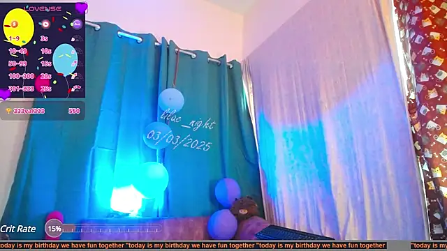 Snapshot of lilac_night33 chatting on March 3, 2025, 9:59 pm lilac night33 online show from March 3, 2025, 9:59 pm