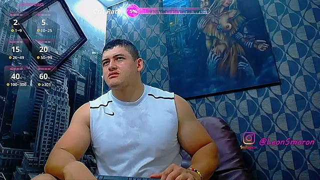Snapshot of Leonsmoron chatting on July 10, 2026, 12:32 am Leonsmoron online show from July 10, 2026, 12:32 am