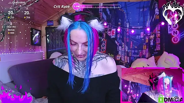 NekoCyber online show from October 26, 2025, 5:19 am