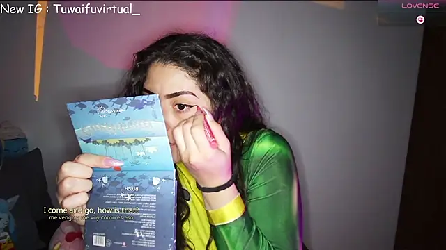 Snapshot of TuWaifuVirtual1 chatting on December 5, 2025, 1:27 am TuWaifuVirtual1 online show from December 5, 2025, 1:27 am