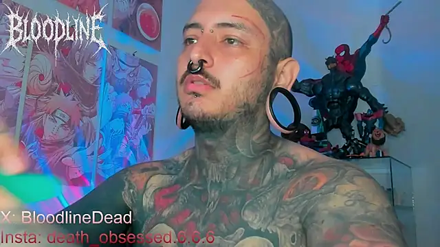 DEATHINK666XX online show from September 14, 2025, 5:46 pm