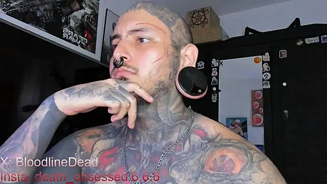 DEATHINK666XX online show from March 18, 2025, 6:17 pm