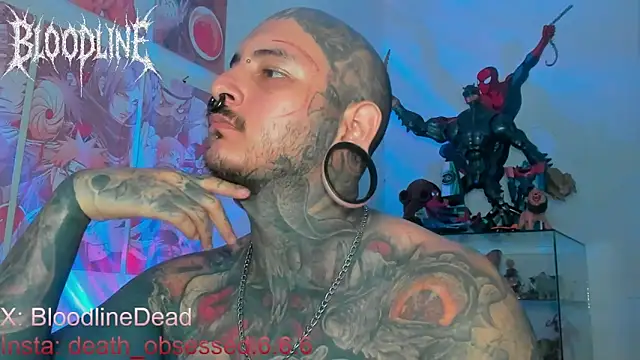 DEATHINK666XX online show from September 15, 2025, 3:56 pm