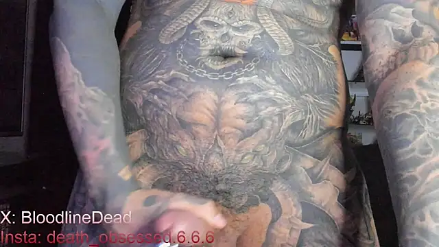 DEATHINK666XX online show from March 15, 2025, 10:55 pm