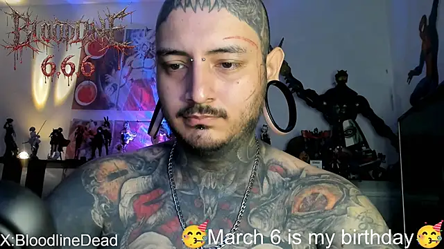 DEATHINK666XX online show from March 2, 2026, 5:53 pm