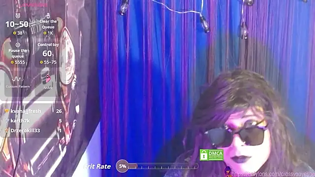 CrossyAayesha online show from September 9, 2025, 6:06 pm