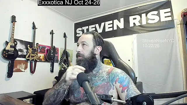 StevenRiseNYC online show from October 22, 2025, 12:37 pm