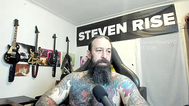 StevenRiseNYC online show from November 3, 2025, 1:15 pm